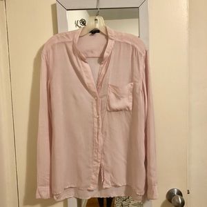 James Perse Light Pink Blouse